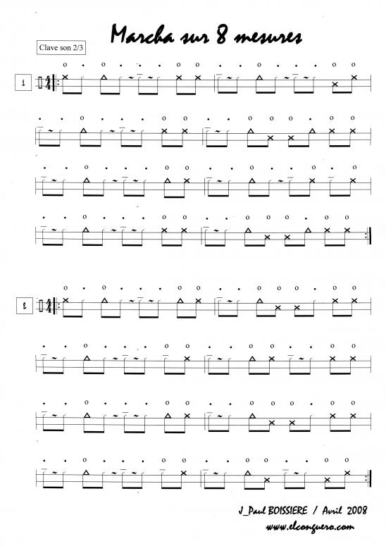 Marcha 8 mesures